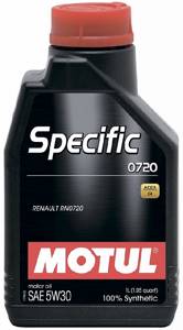 MOTUL SPECIFIC RN 0720 5W30 1л., для диз. RENAULT с DPF, масло моторное синтетика